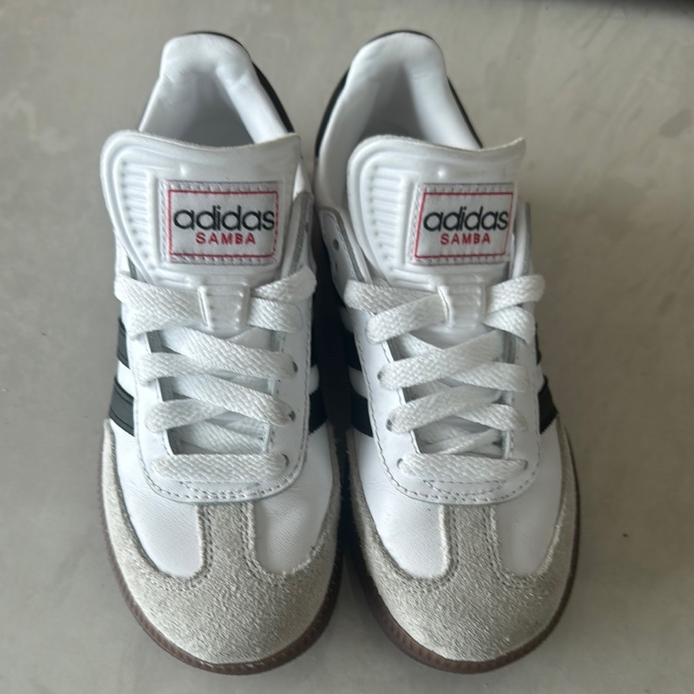 Adidas Samba Kids Shoes - White and Black